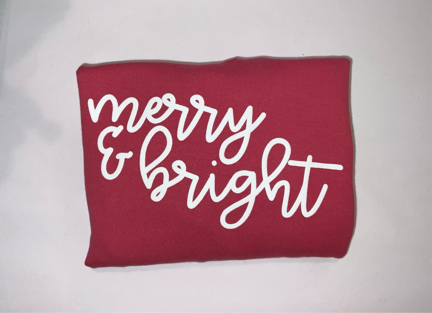 Merry & Bright Adult Crewneck Sweatshirt