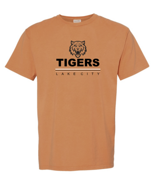 Lake City Tigers Stacked Design Adult & Youth Short & Long Sleeve Tee