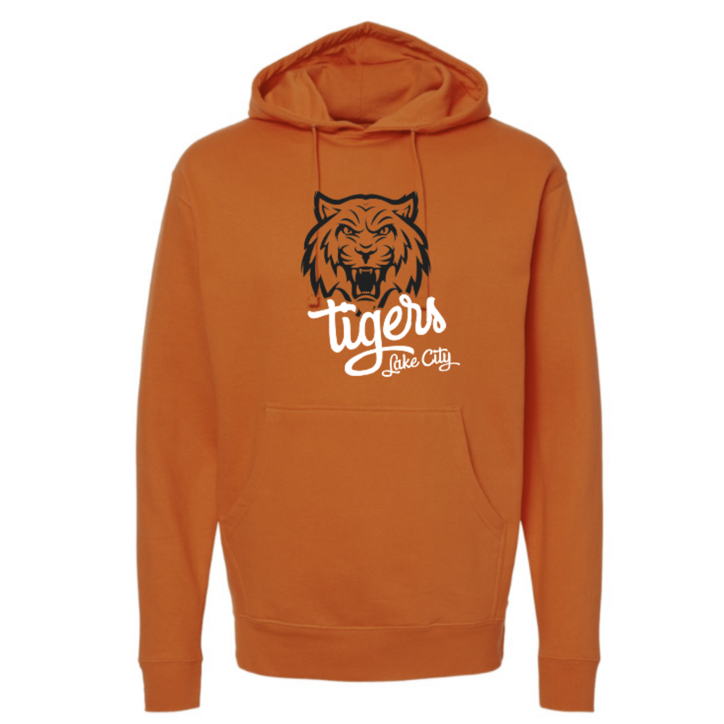 Lake City Tigers Script Adult & Youth Unisex Hoodie